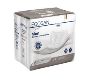 פדים סופגים לגברים EGOSAN Light (רמה 3 – Super)